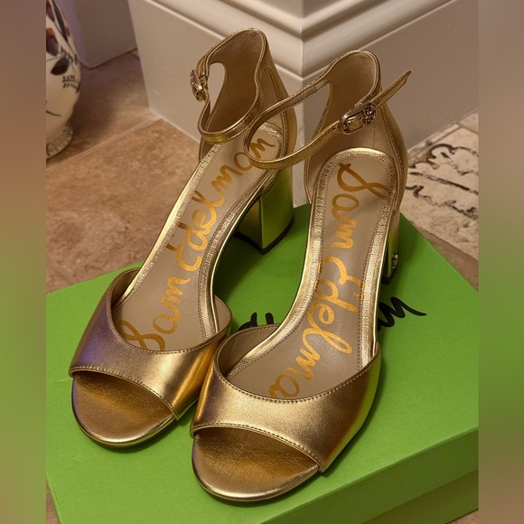 SAM EDELMAN women’s Viola Block Heel Sandal - Picture 9 of 15